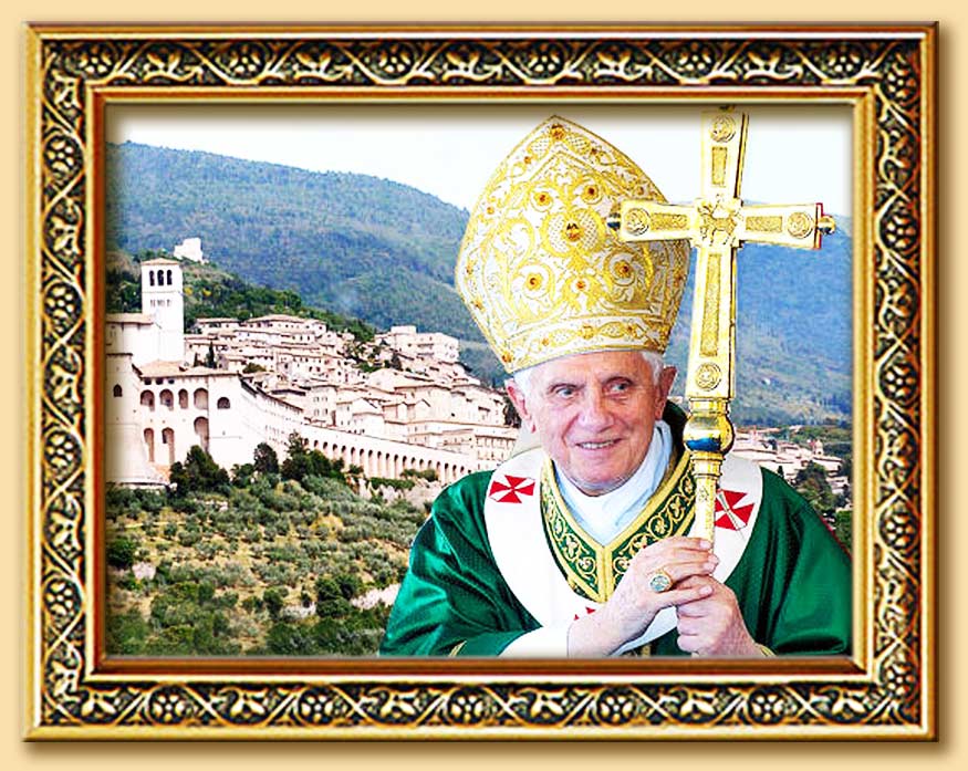 ratzinger - assisi 2011